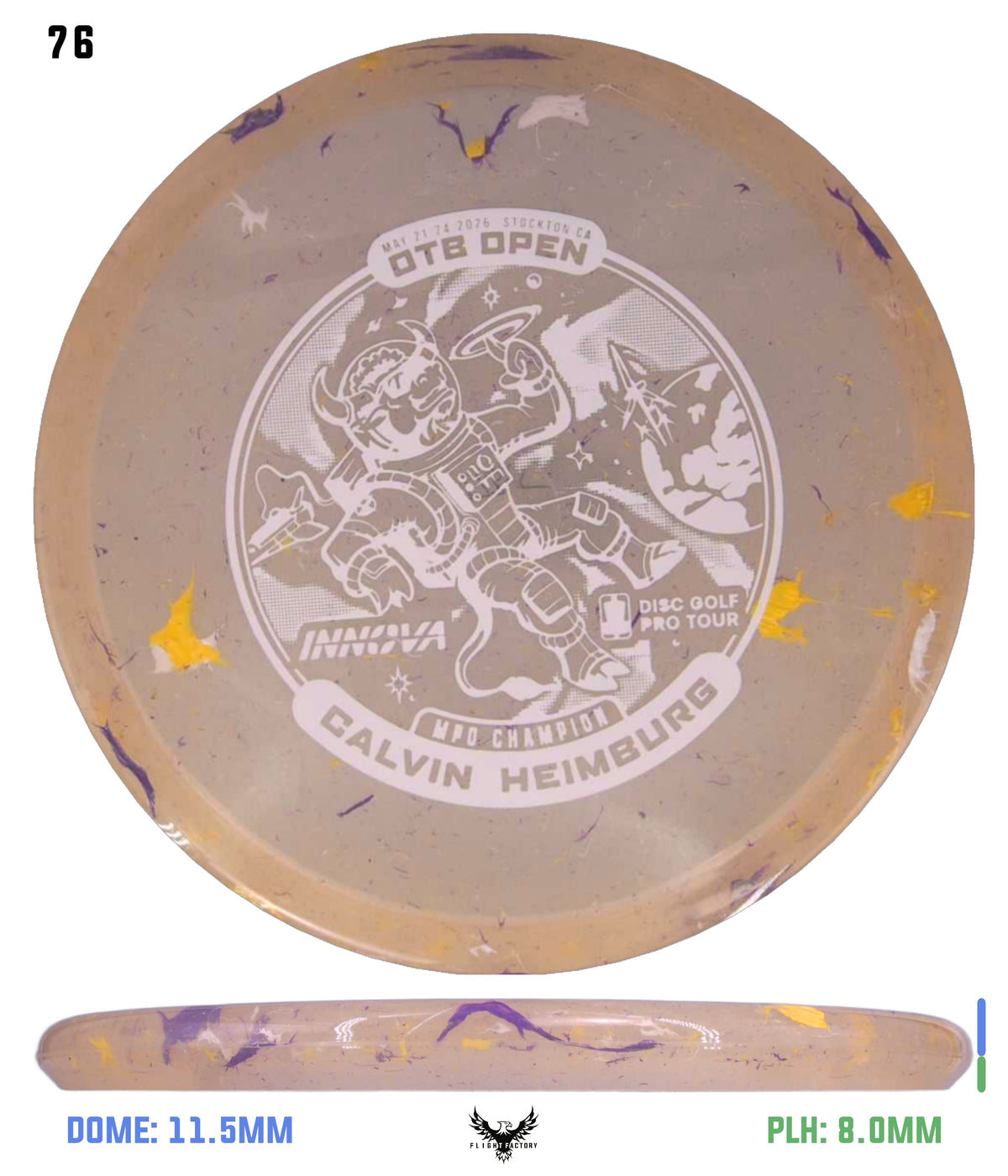 Innova Party Time Toro - Calvin Heimburg Commemorative