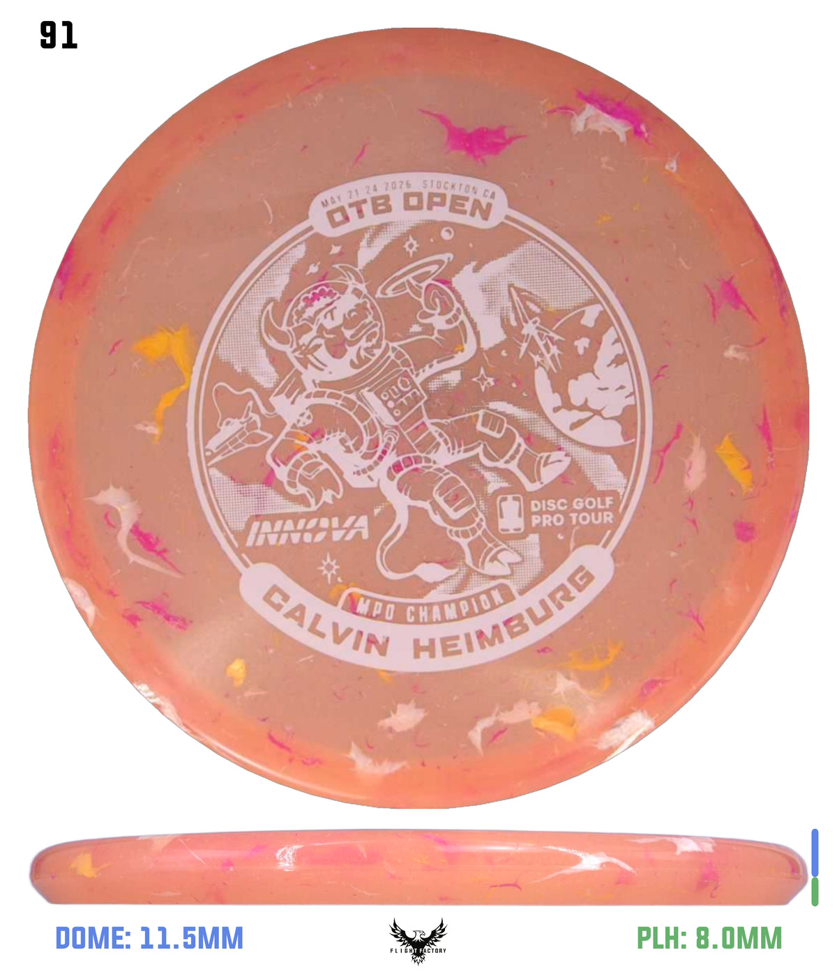 Innova Party Time Toro - Calvin Heimburg Commemorative