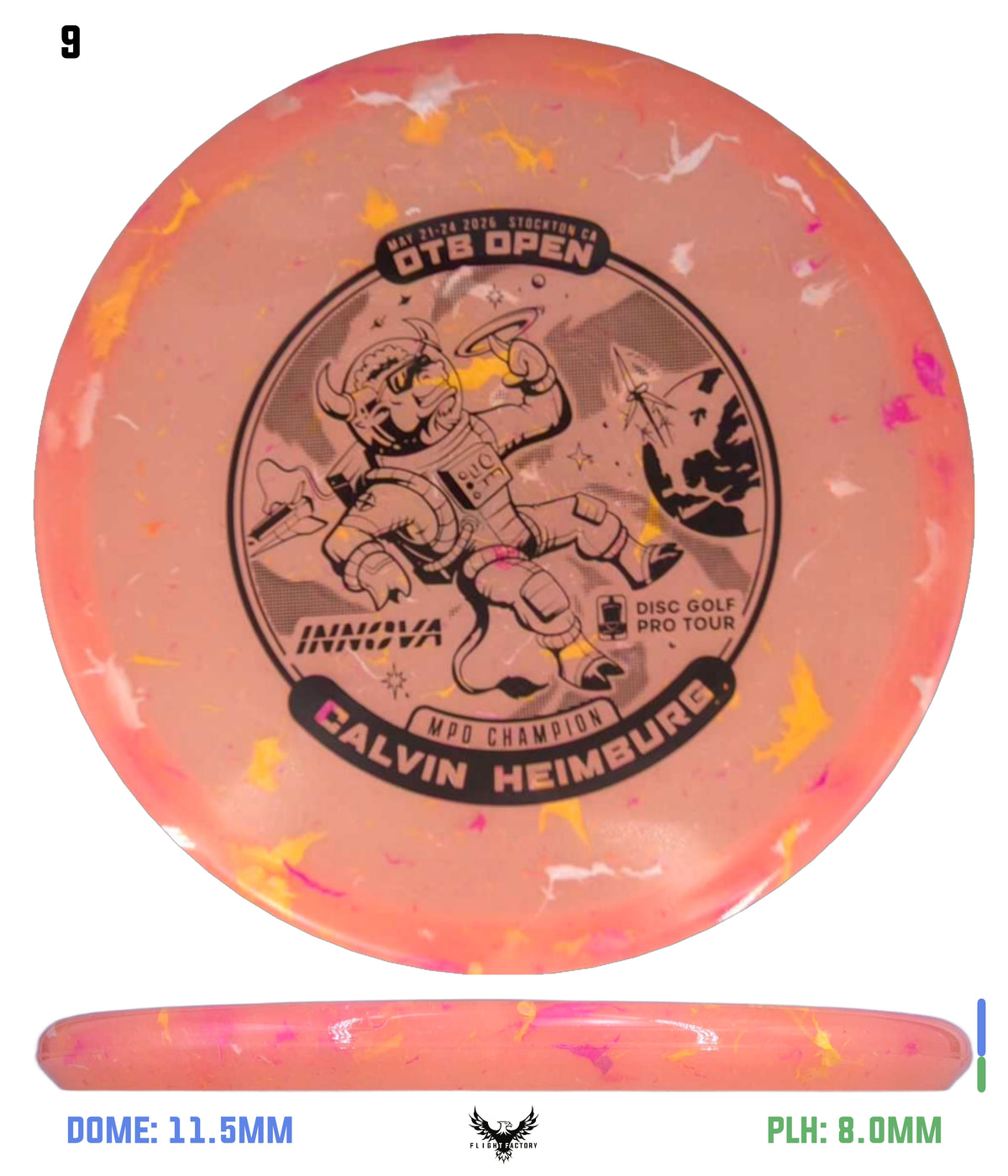 Innova Party Time Toro - Calvin Heimburg Commemorative