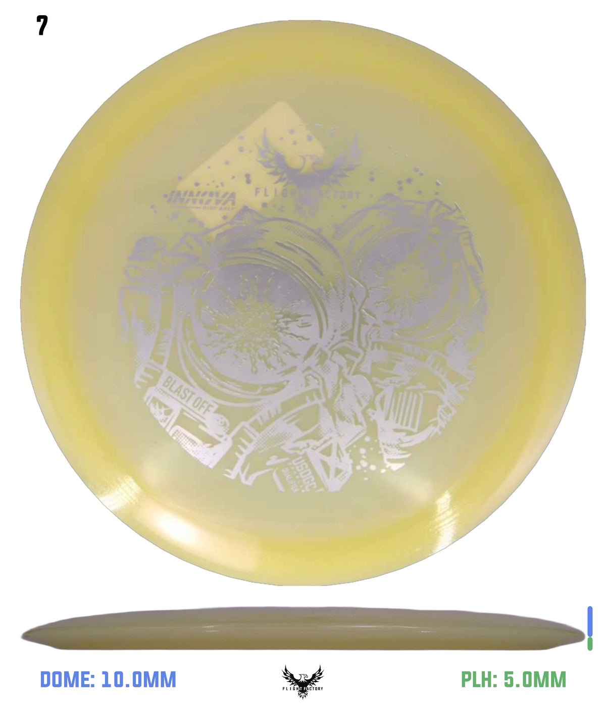Innova Proto Glow Champion Valkyrie - 2026 Blast-Off Doubles