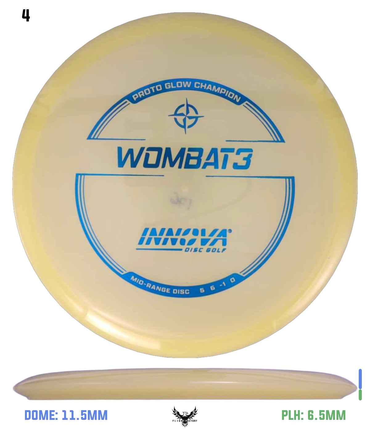 Innova Proto Glow Champion Wombat3