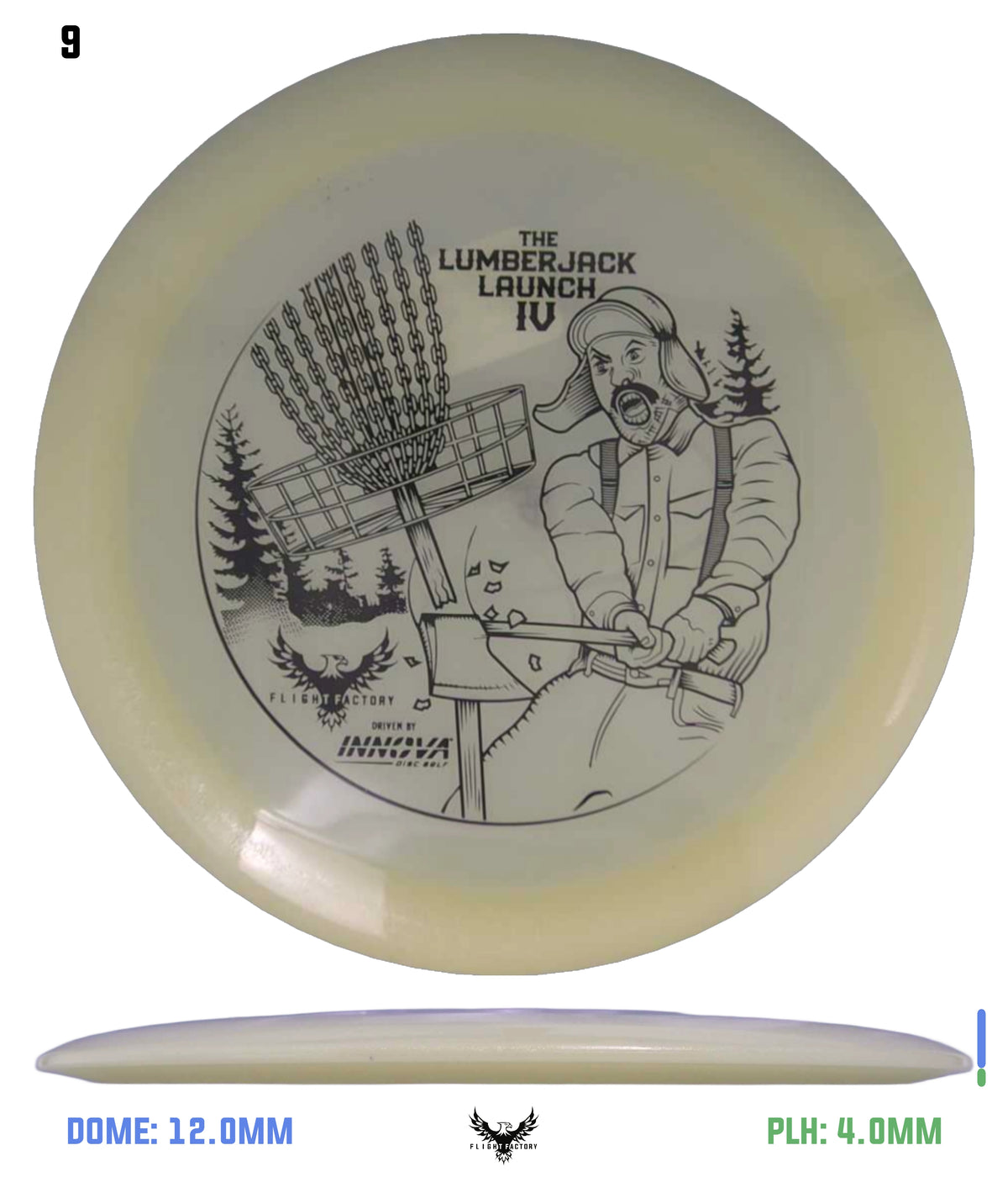 Innova Glow Champion Wraith - Lumberjack Launch 4