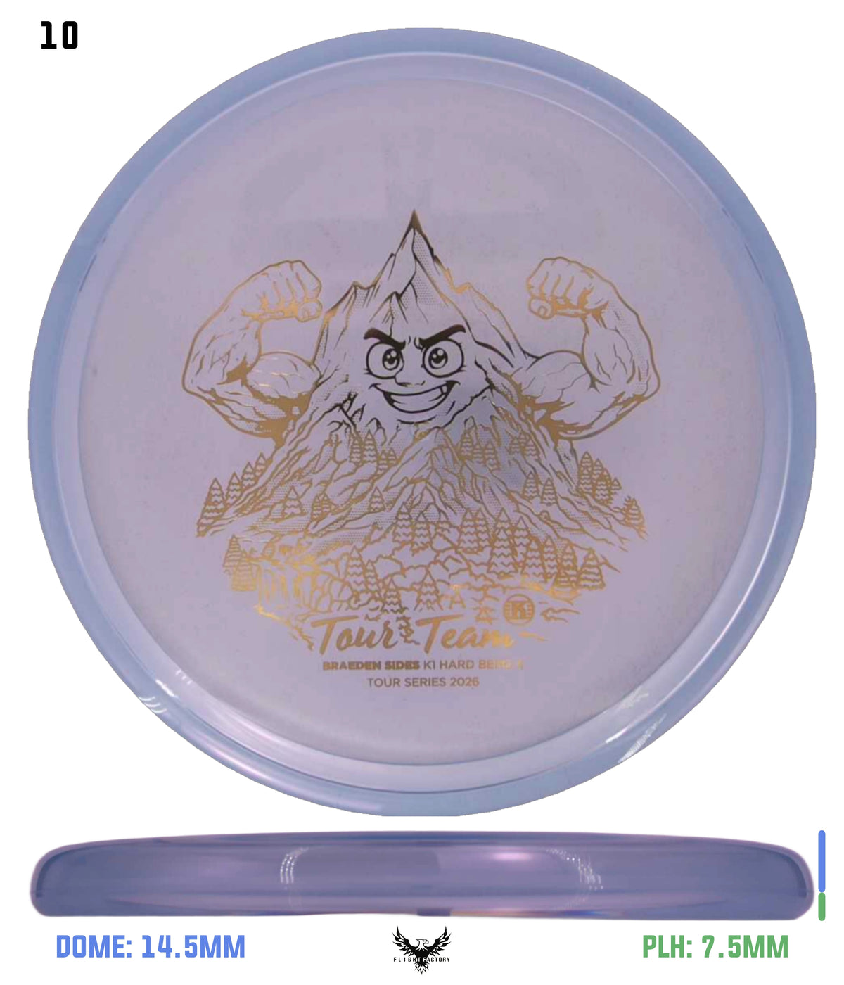 Kastaplast K1 Hard Berg X - Braden Sides 2026 Tour Series