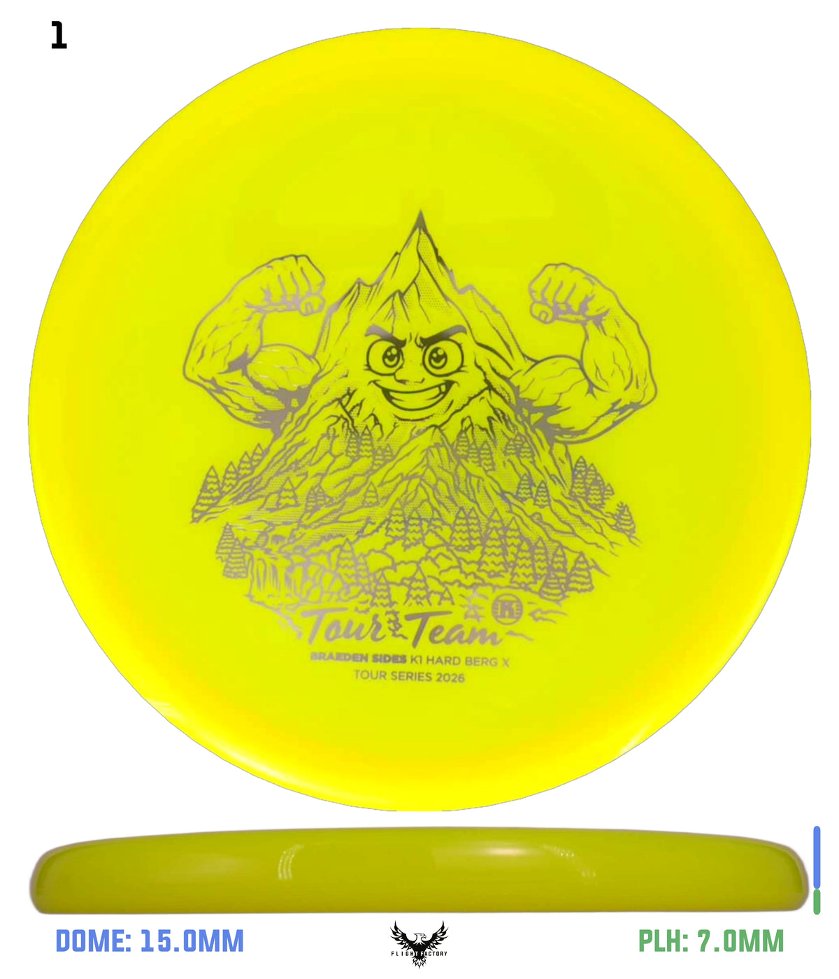 Kastaplast K1 Hard Berg X - Braden Sides 2026 Tour Series