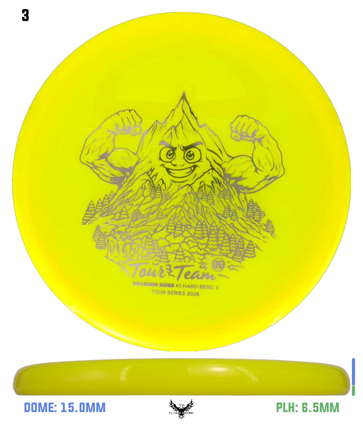 Kastaplast K1 Hard Berg X - Braden Sides 2026 Tour Series