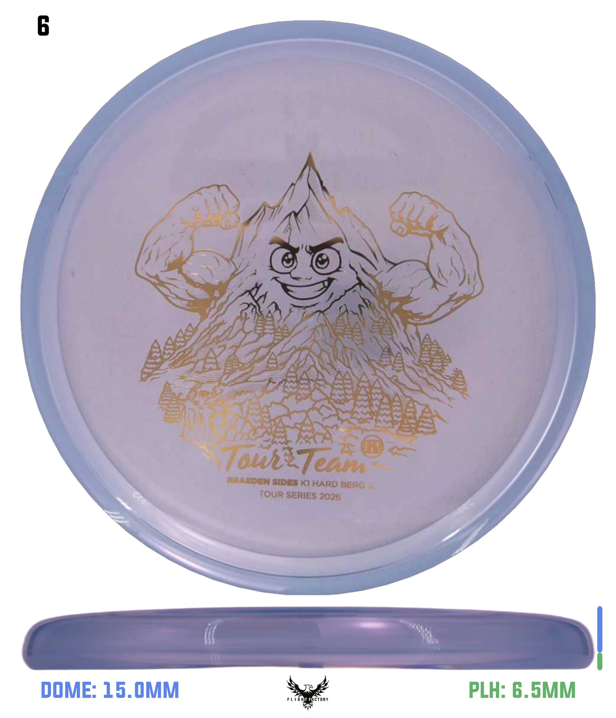 Kastaplast K1 Hard Berg X - Braden Sides 2026 Tour Series