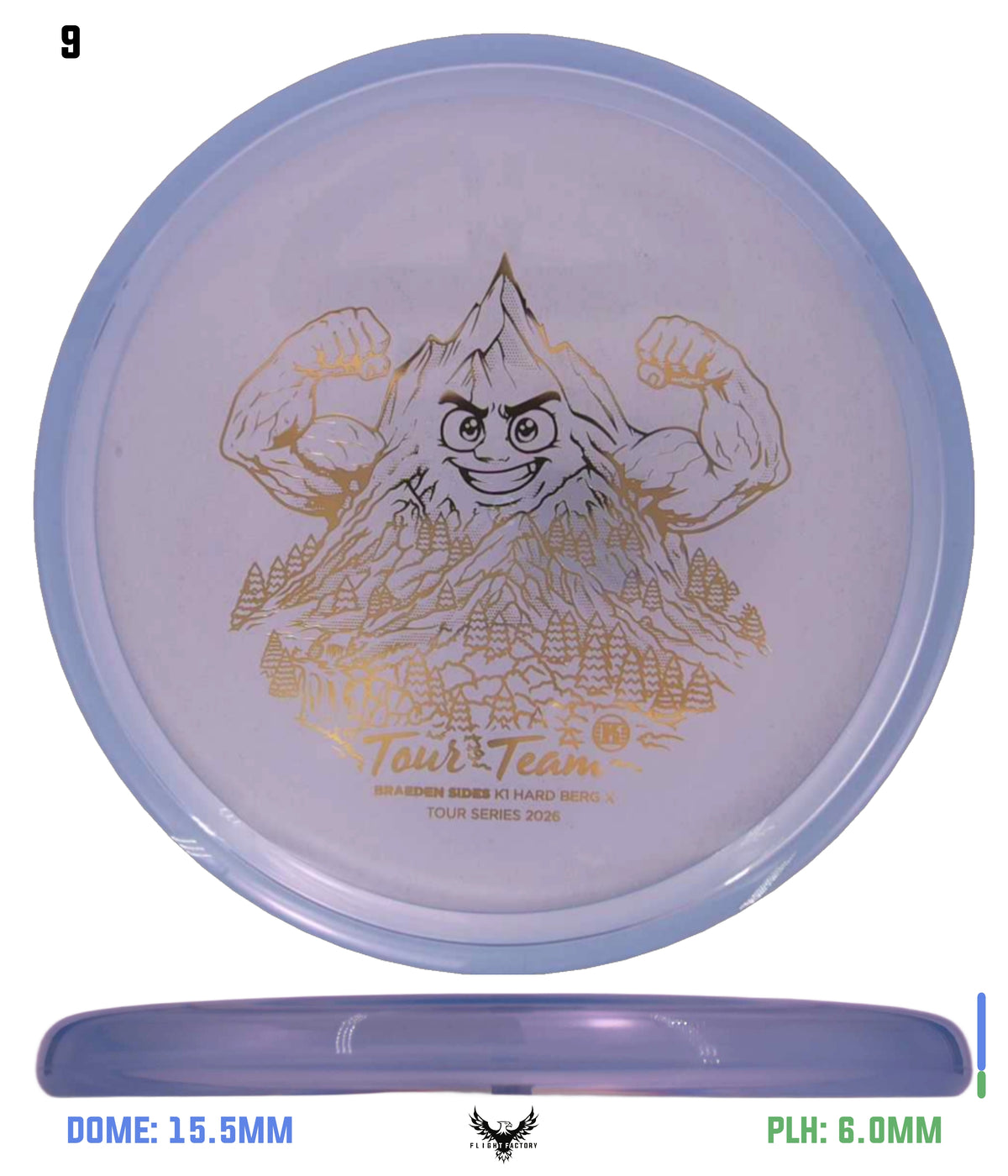 Kastaplast K1 Hard Berg X - Braden Sides 2026 Tour Series