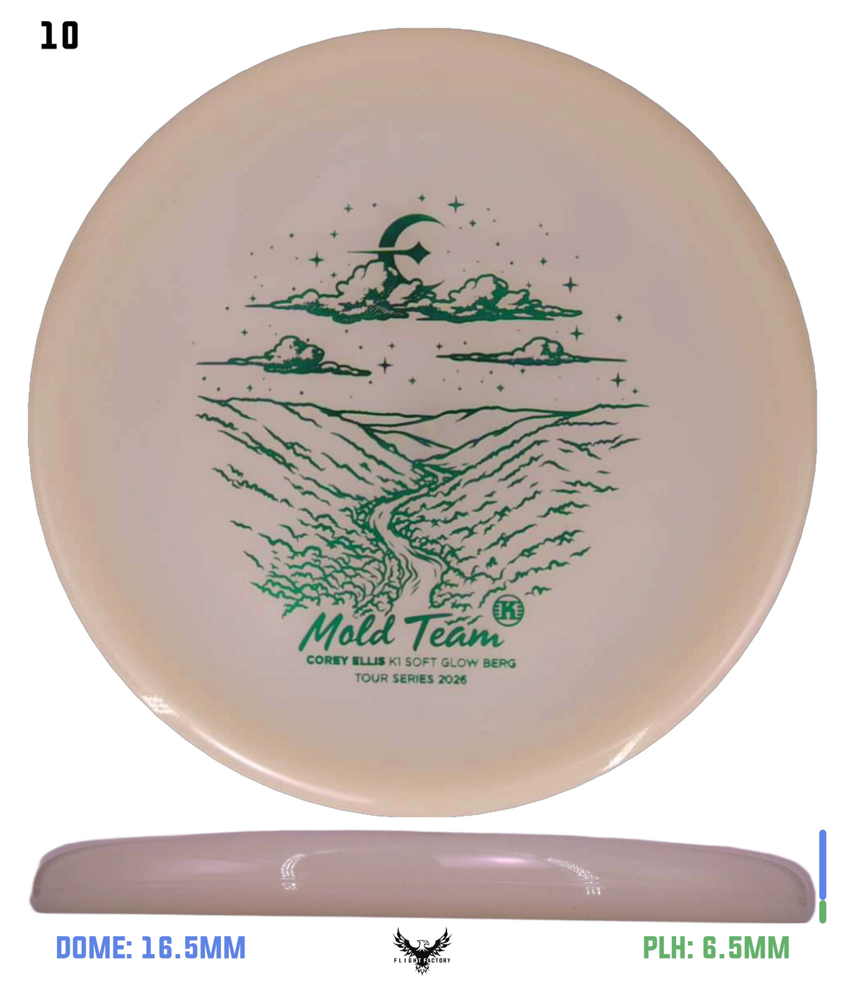 Kastaplast K1 Soft Glow Berg - Corey Ellis 2026 Tour Series