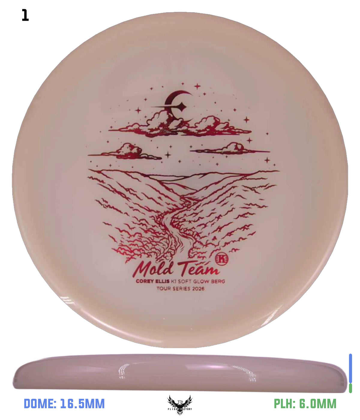 Kastaplast K1 Soft Glow Berg - Corey Ellis 2026 Tour Series