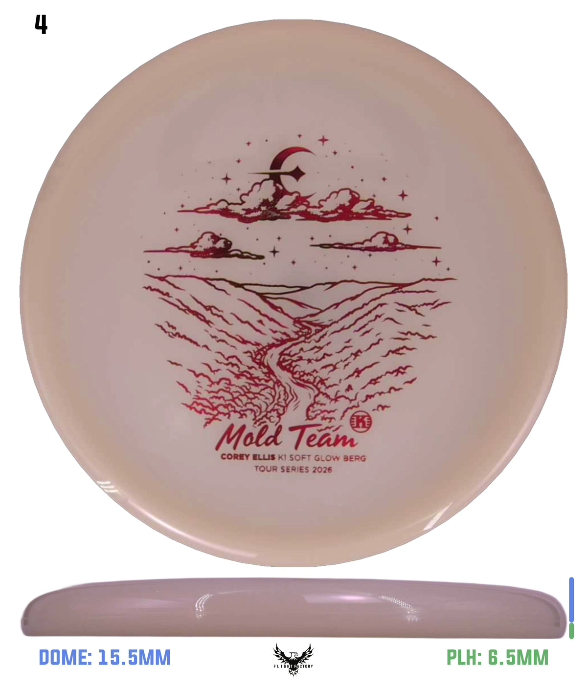 Kastaplast K1 Soft Glow Berg - Corey Ellis 2026 Tour Series