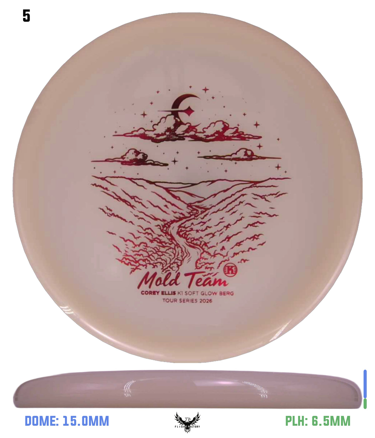 Kastaplast K1 Soft Glow Berg - Corey Ellis 2026 Tour Series