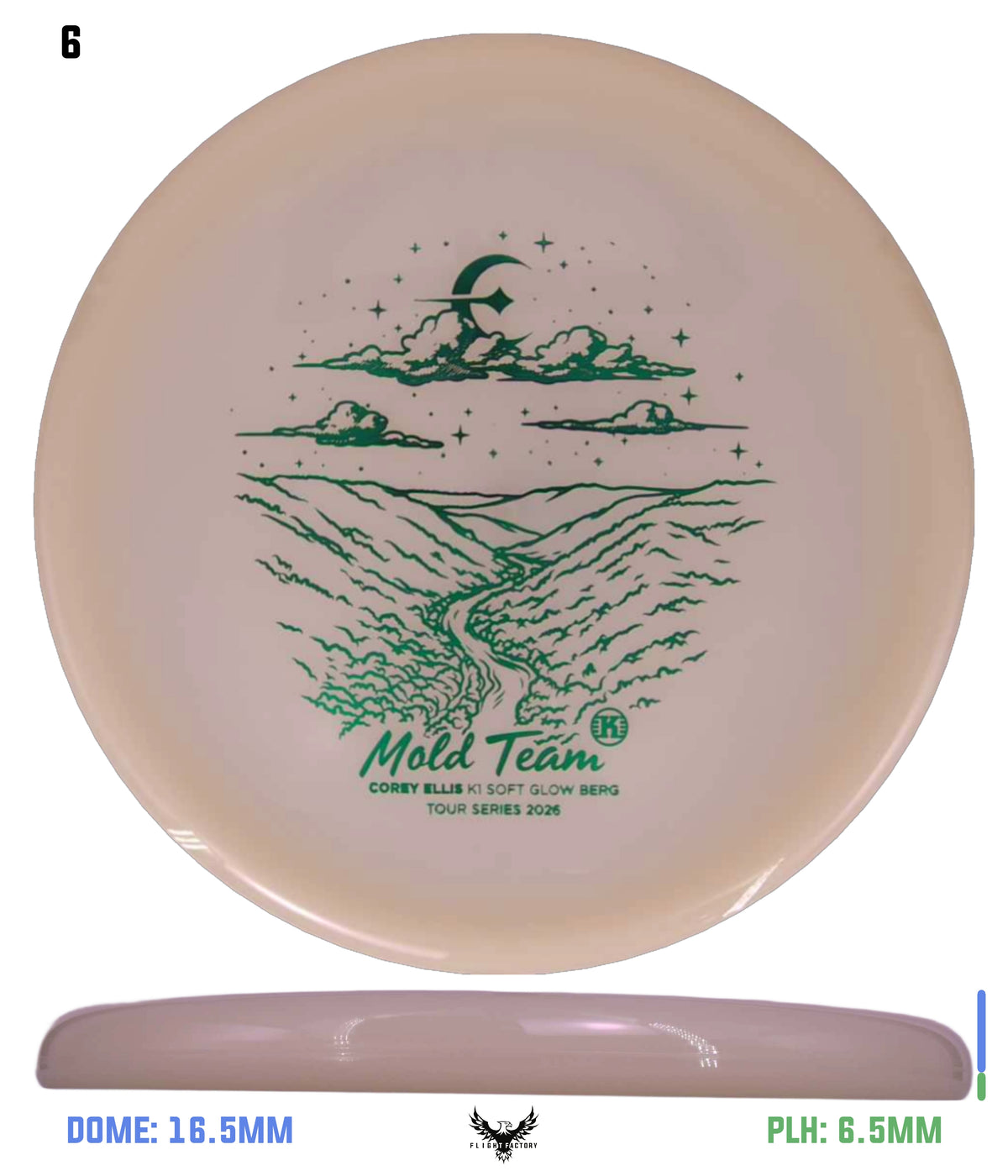 Kastaplast K1 Soft Glow Berg - Corey Ellis 2026 Tour Series