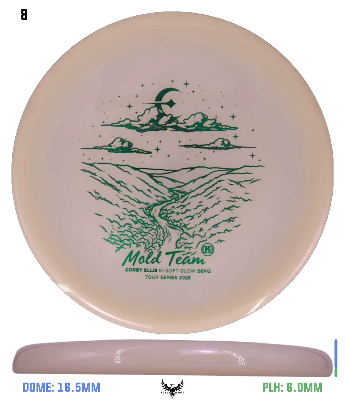 Kastaplast K1 Soft Glow Berg - Corey Ellis 2026 Tour Series