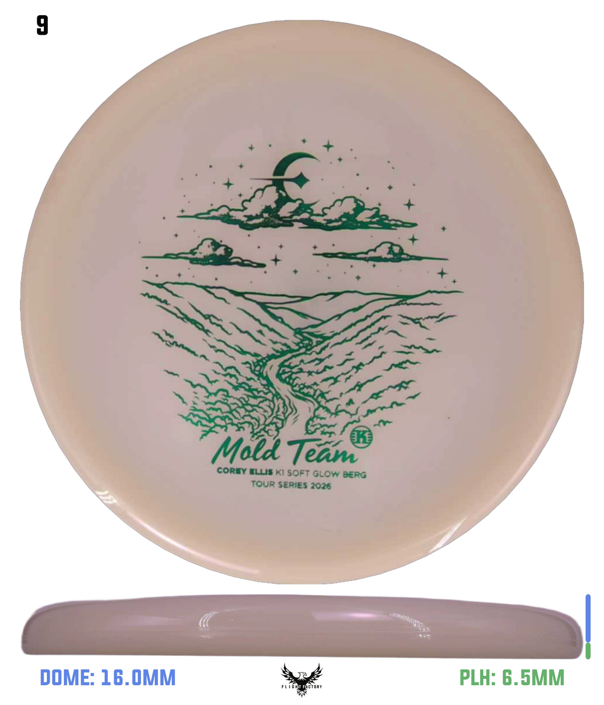 Kastaplast K1 Soft Glow Berg - Corey Ellis 2026 Tour Series