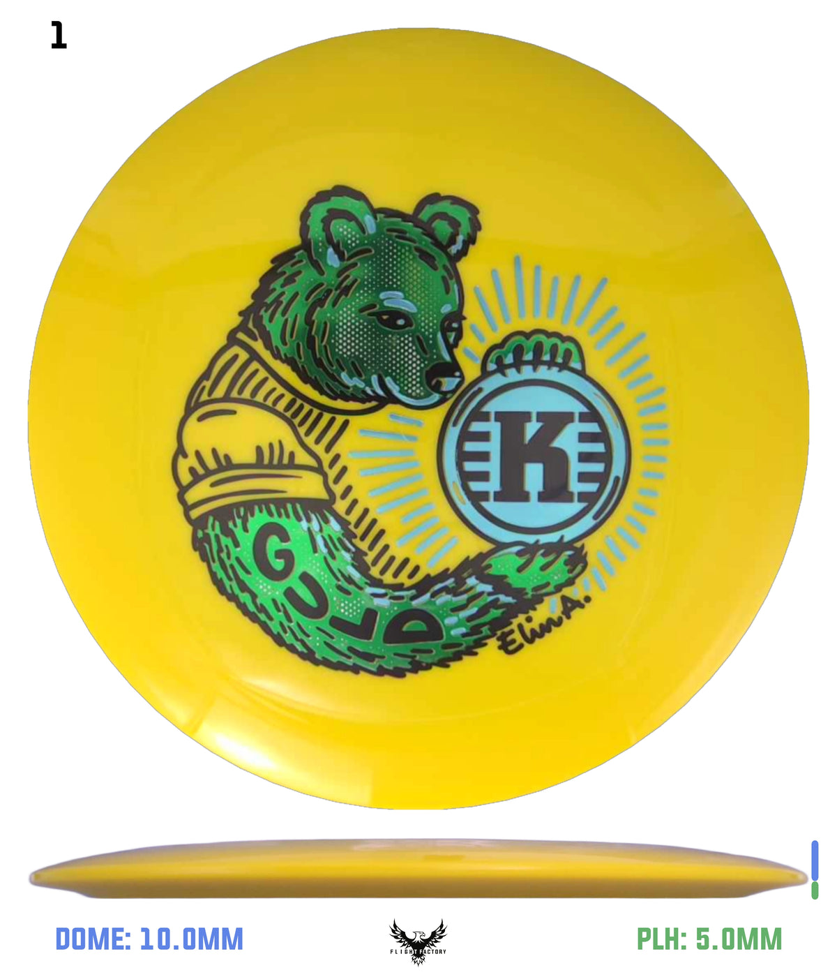 Kastaplast K1 Guld - Elin A. Collab Triple Foil