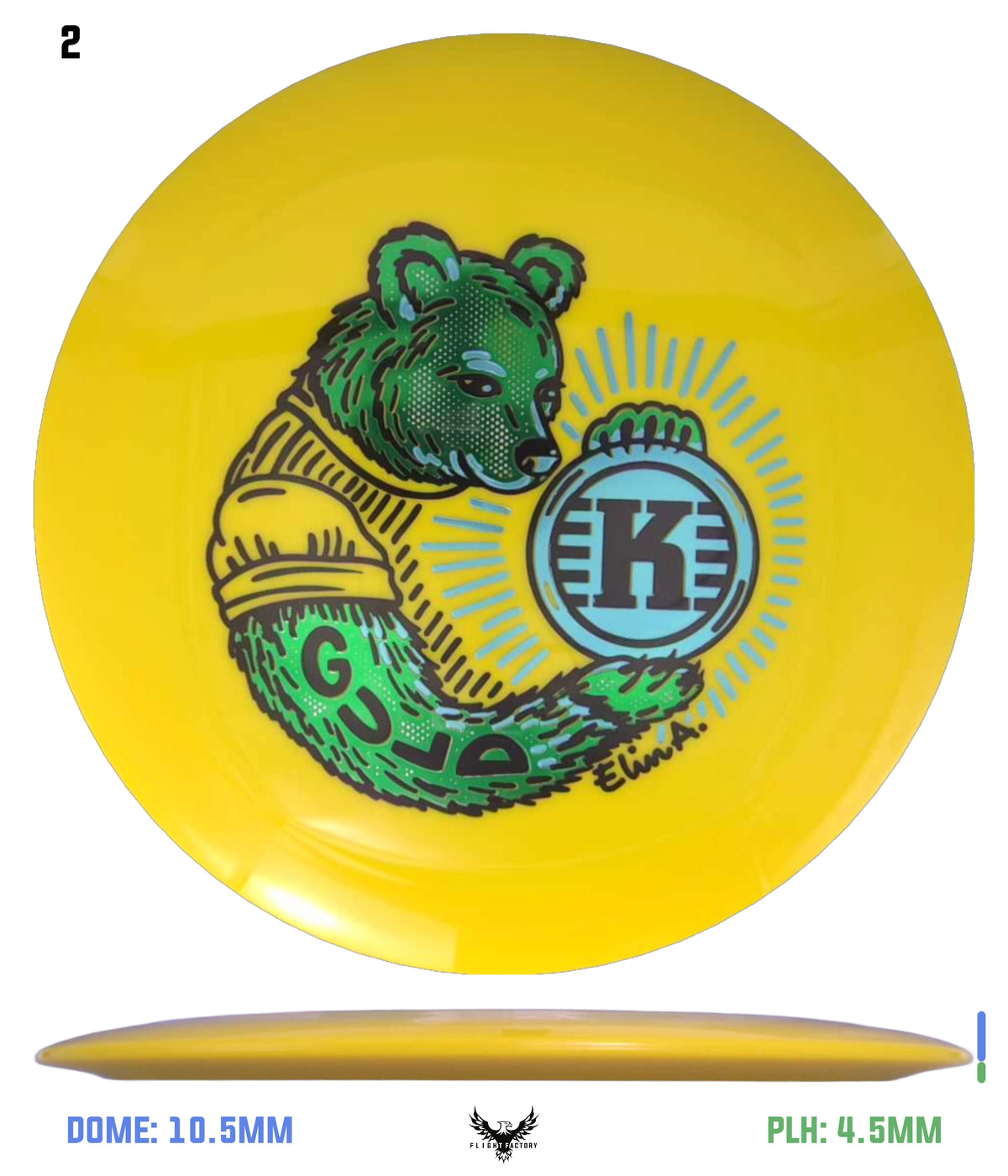 Kastaplast K1 Guld - Elin A. Collab Triple Foil