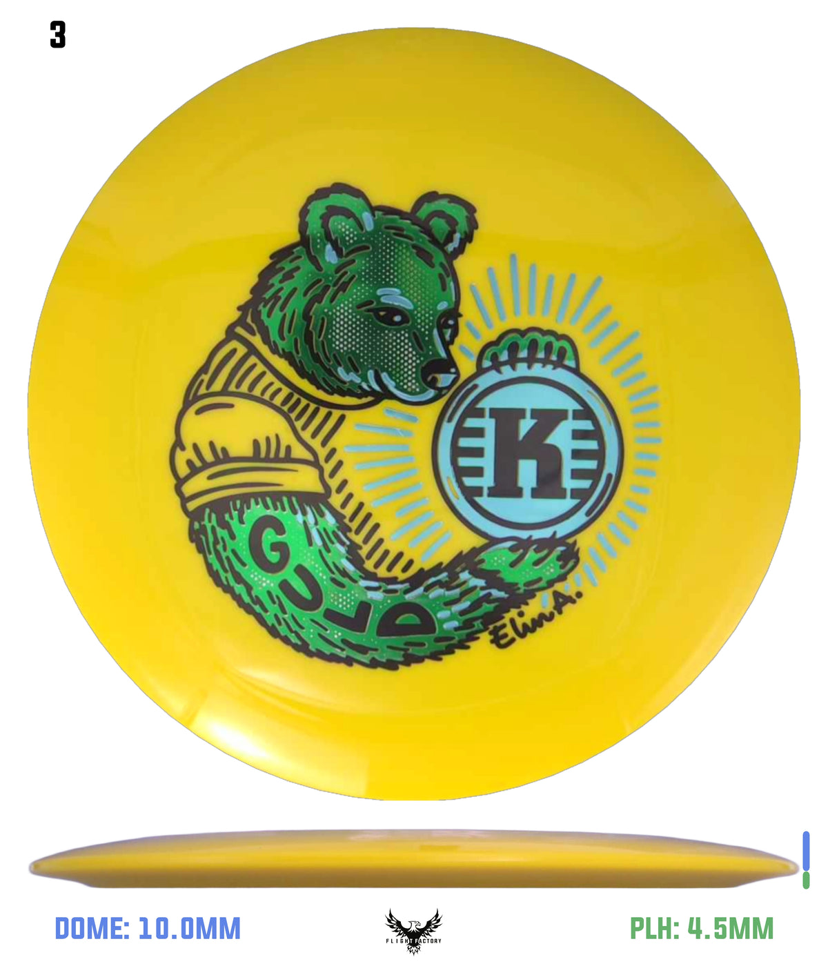 Kastaplast K1 Guld - Elin A. Collab Triple Foil