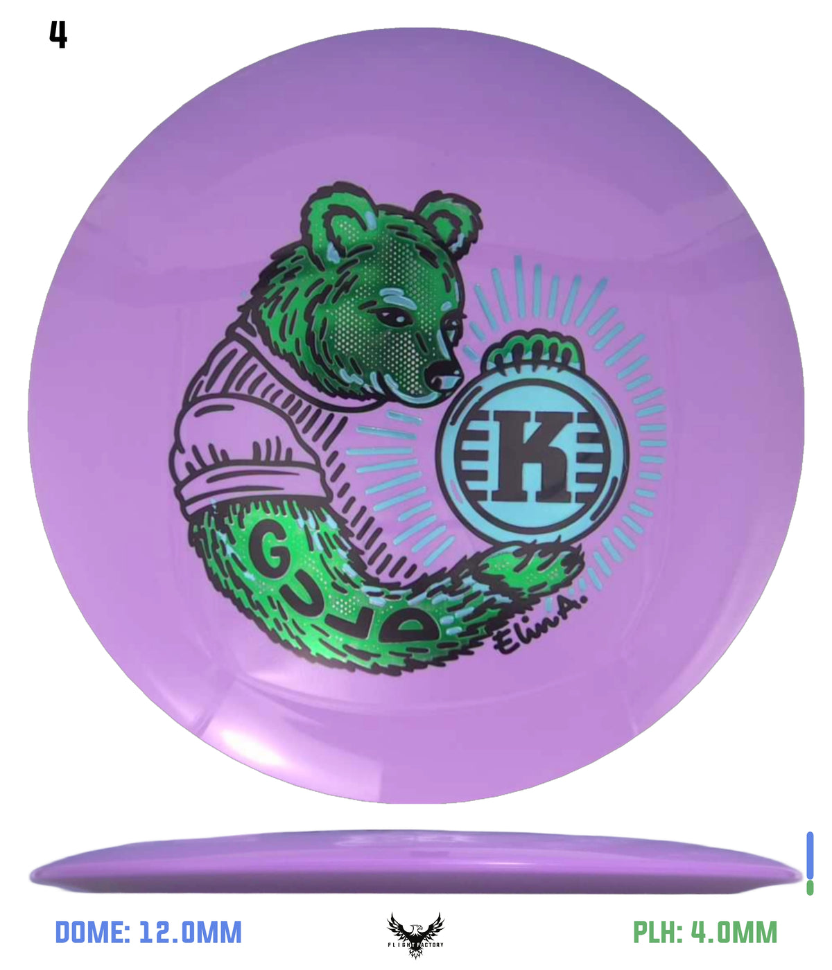 Kastaplast K1 Guld - Elin A. Collab Triple Foil