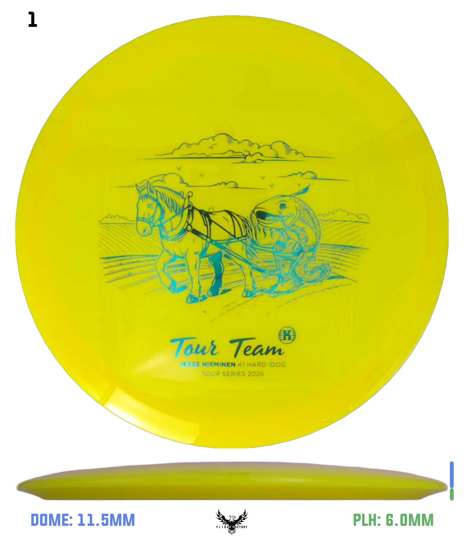 Kastaplast K1 Hard Idog - Jesse Neiminen 2026 Tour Series