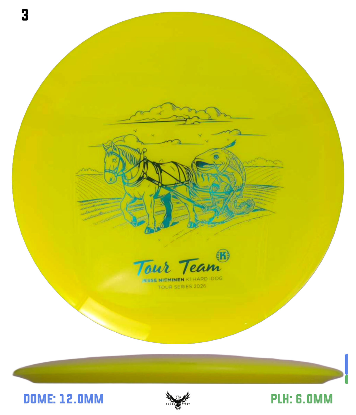Kastaplast K1 Hard Idog - Jesse Neiminen 2026 Tour Series
