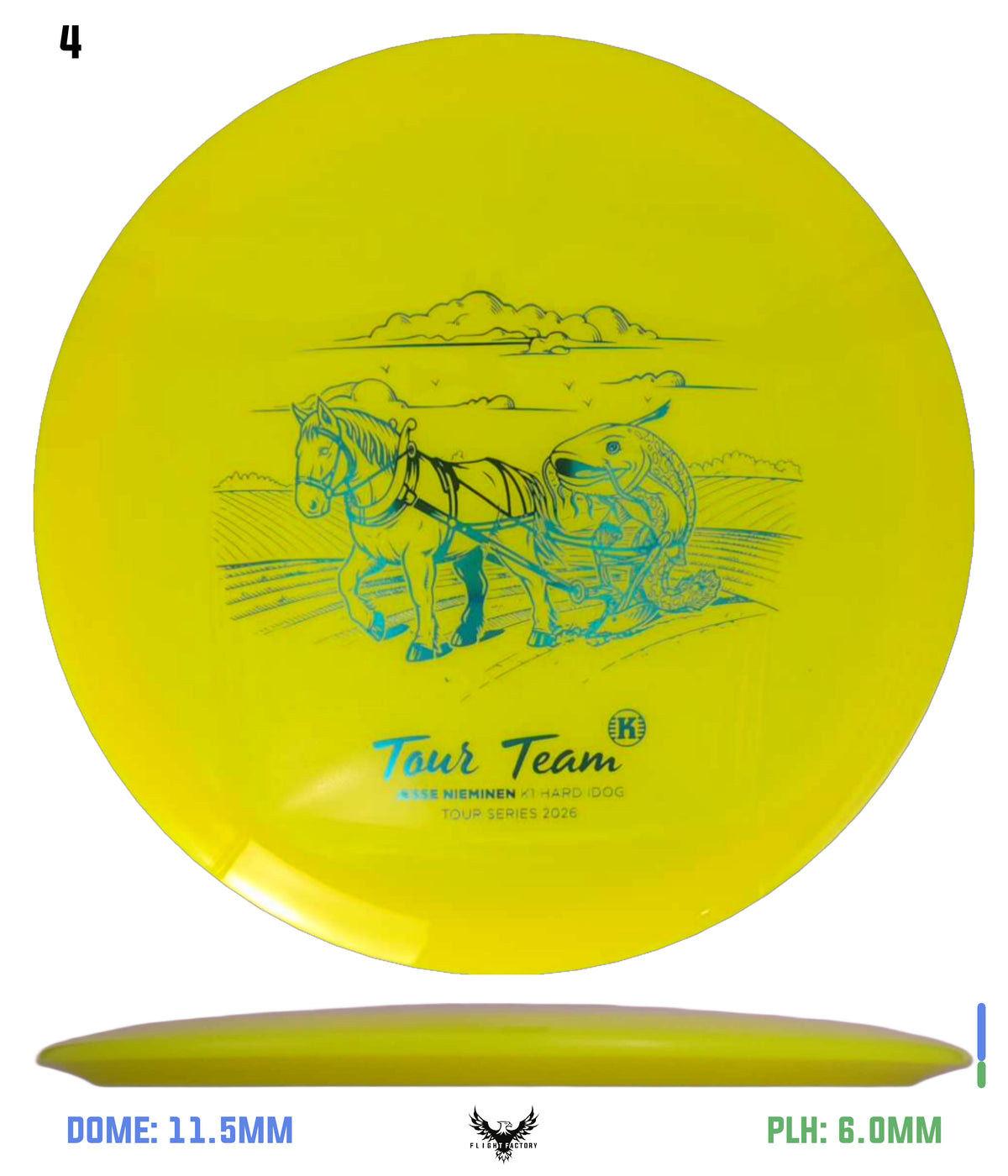 Kastaplast K1 Hard Idog - Jesse Neiminen 2026 Tour Series
