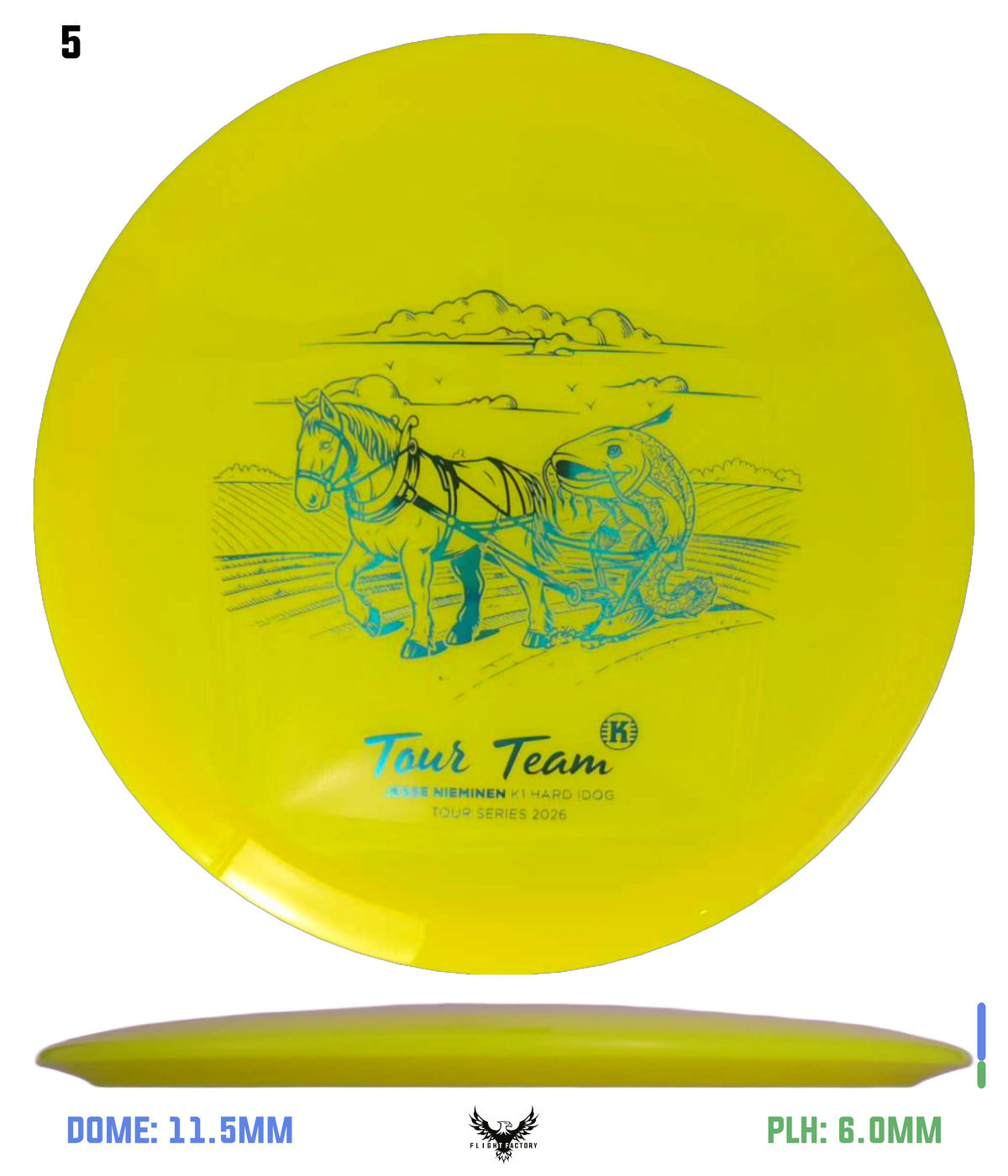 Kastaplast K1 Hard Idog - Jesse Neiminen 2026 Tour Series