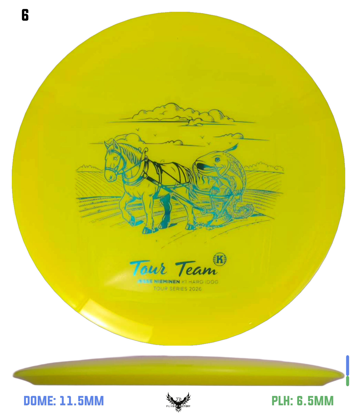 Kastaplast K1 Hard Idog - Jesse Neiminen 2026 Tour Series