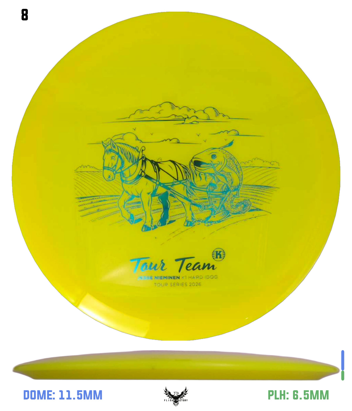 Kastaplast K1 Hard Idog - Jesse Neiminen 2026 Tour Series