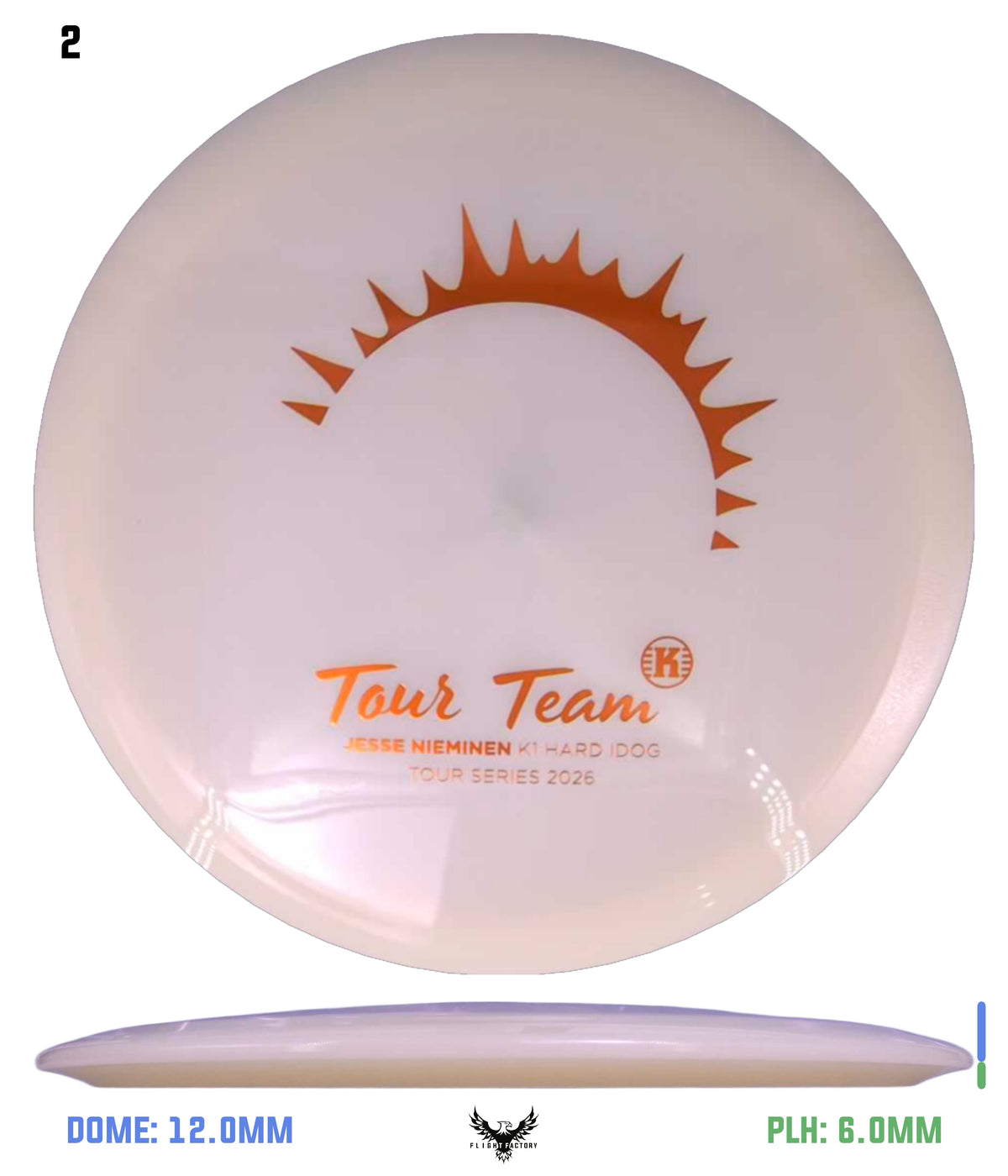 Kastaplast K1 Hard Glow Idog - Jesse Neiminen 2026 Tour Series
