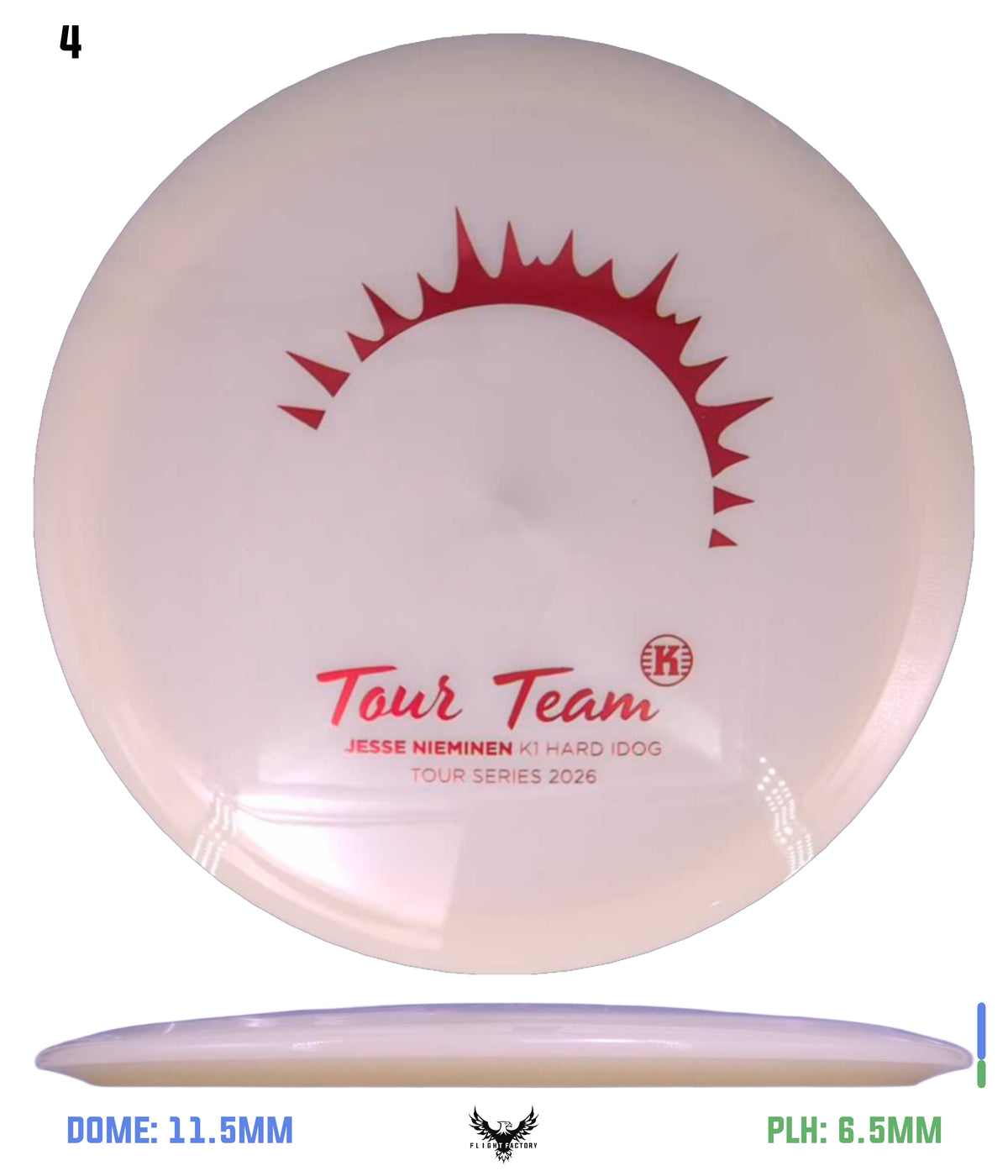 Kastaplast K1 Hard Glow Idog - Jesse Neiminen 2026 Tour Series