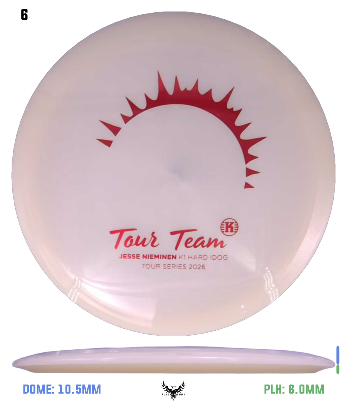 Kastaplast K1 Hard Glow Idog - Jesse Neiminen 2026 Tour Series