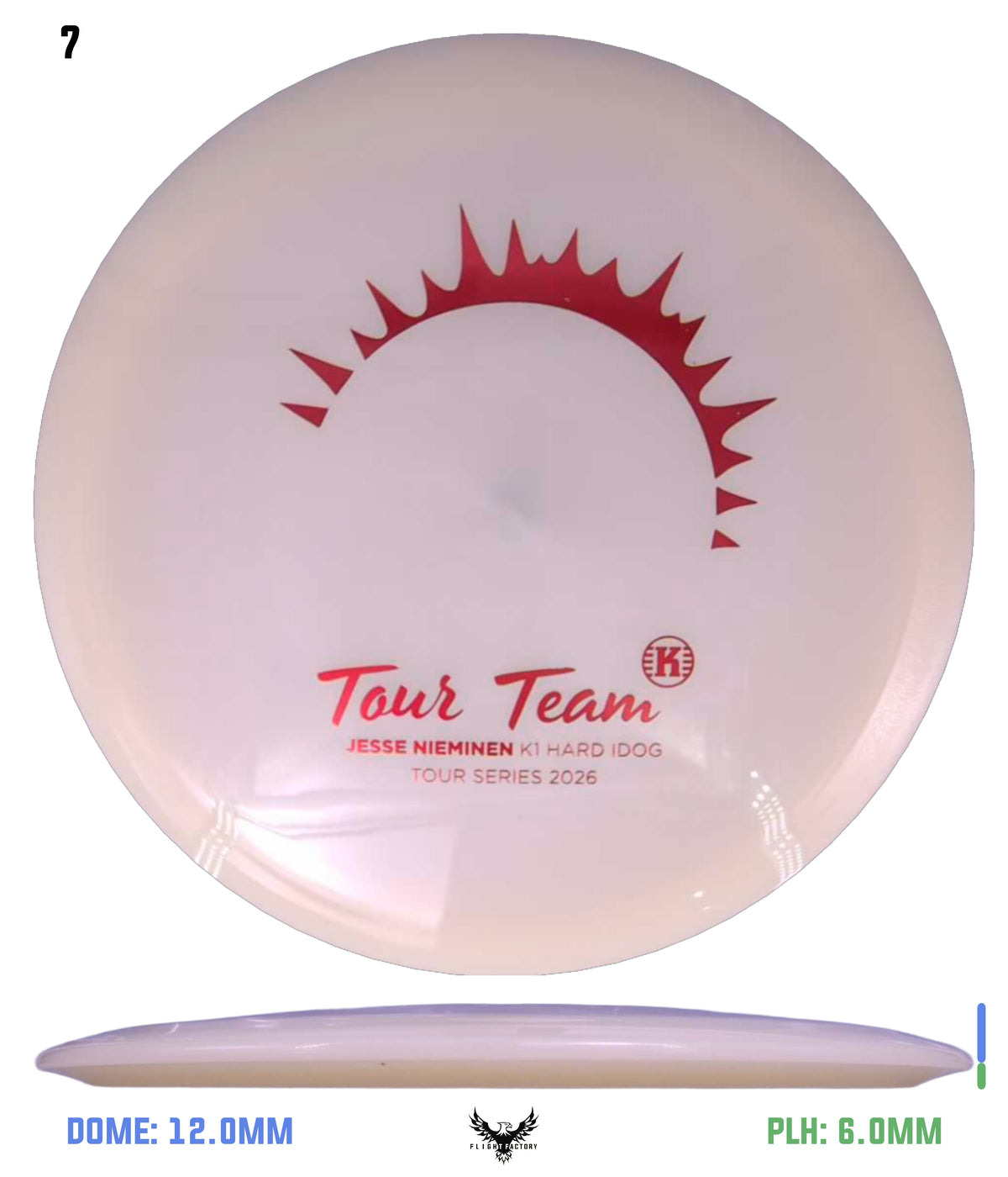 Kastaplast K1 Hard Glow Idog - Jesse Neiminen 2026 Tour Series