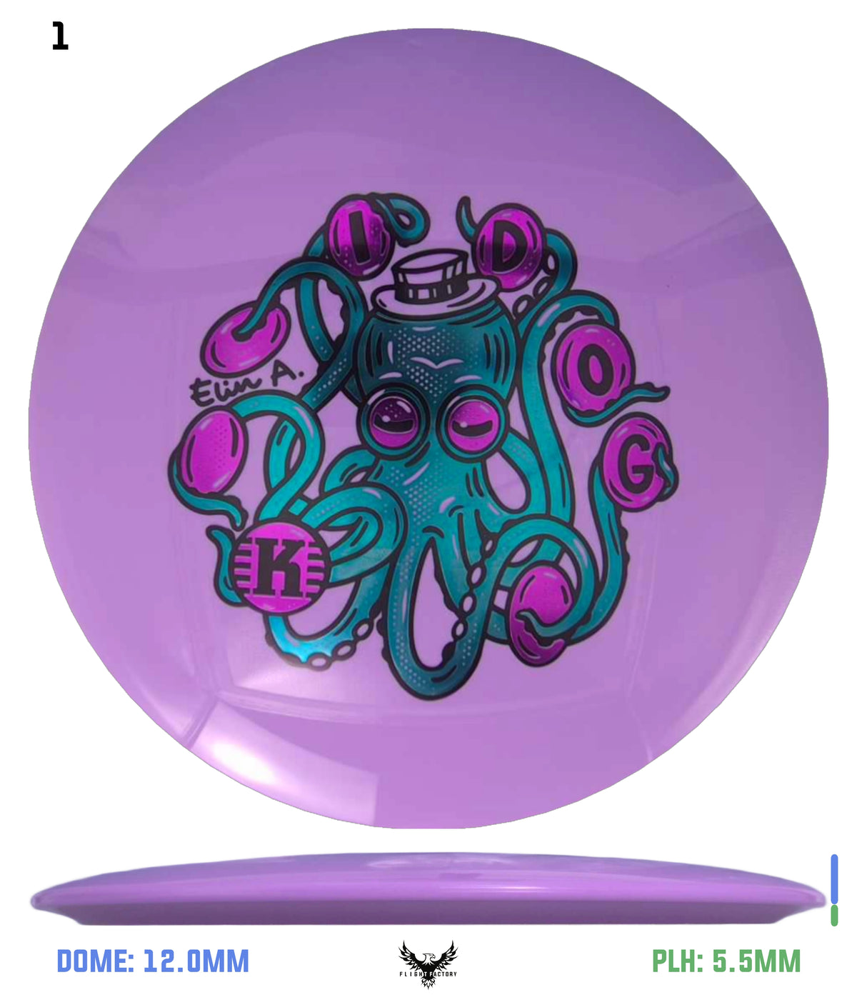 Kastaplast K1 Idog - Elin A. Collab Triple Foil