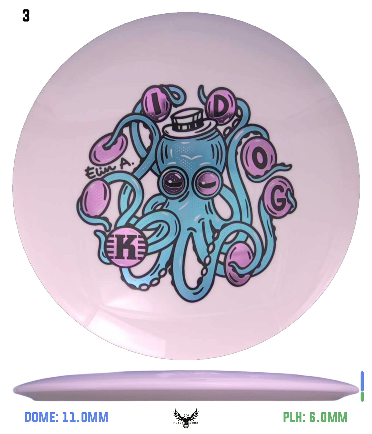 Kastaplast K1 Idog - Elin A. Collab Triple Foil