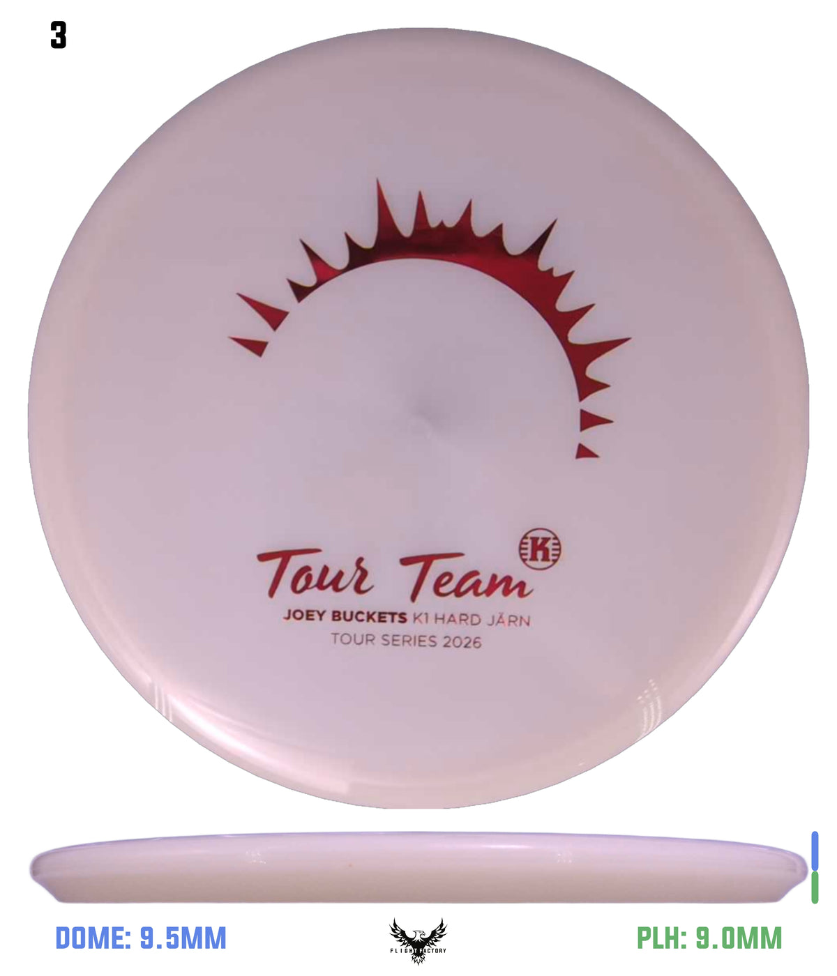 Kastaplast K1 Hard Glow Jarn - Joseph Anderson 2026 Tour Series