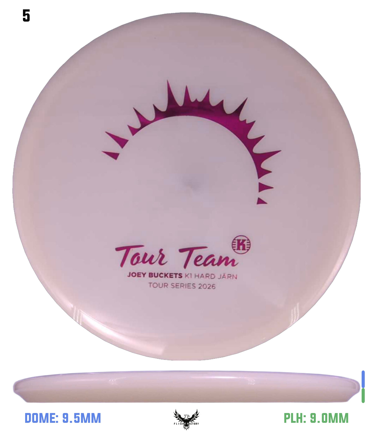 Kastaplast K1 Hard Glow Jarn - Joseph Anderson 2026 Tour Series