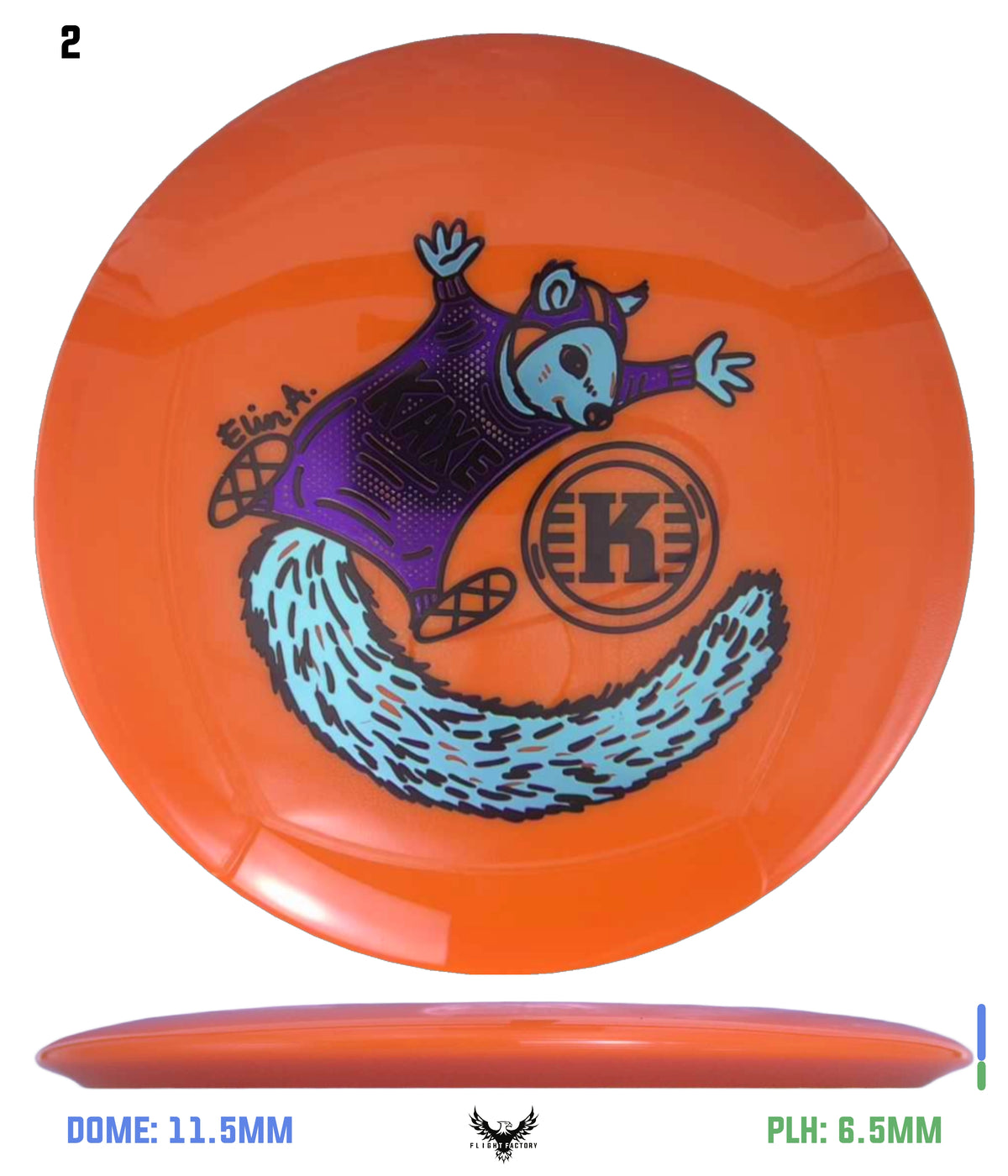 Kastaplast K1 Kaxe - Elin A. Collab Triple Foil