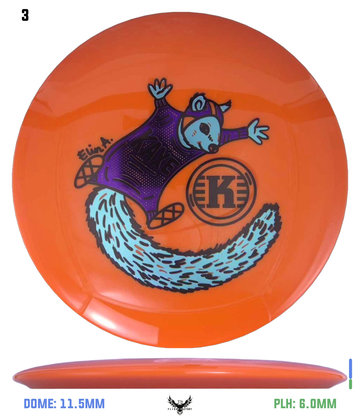 Kastaplast K1 Kaxe - Elin A. Collab Triple Foil