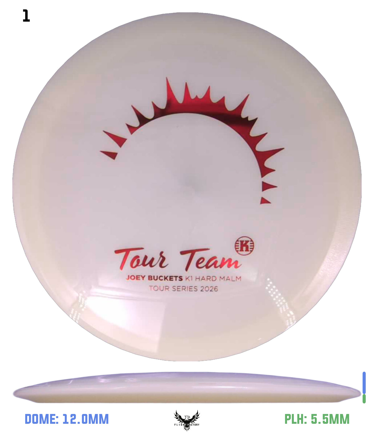 Kastaplast K1 Hard Glow Malm - Joey Buckets 2026 Tour Series