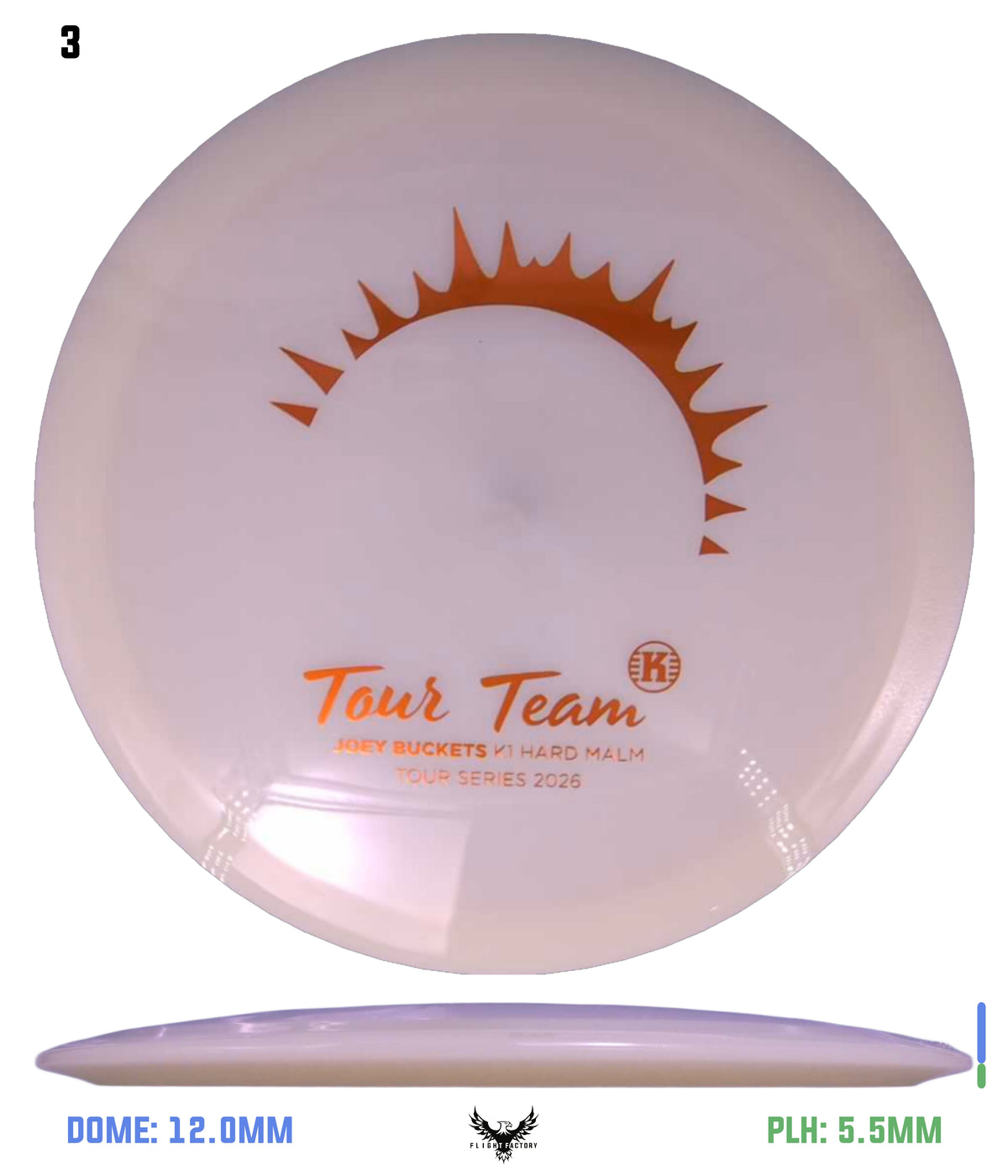 Kastaplast K1 Hard Glow Malm - Joey Buckets 2026 Tour Series
