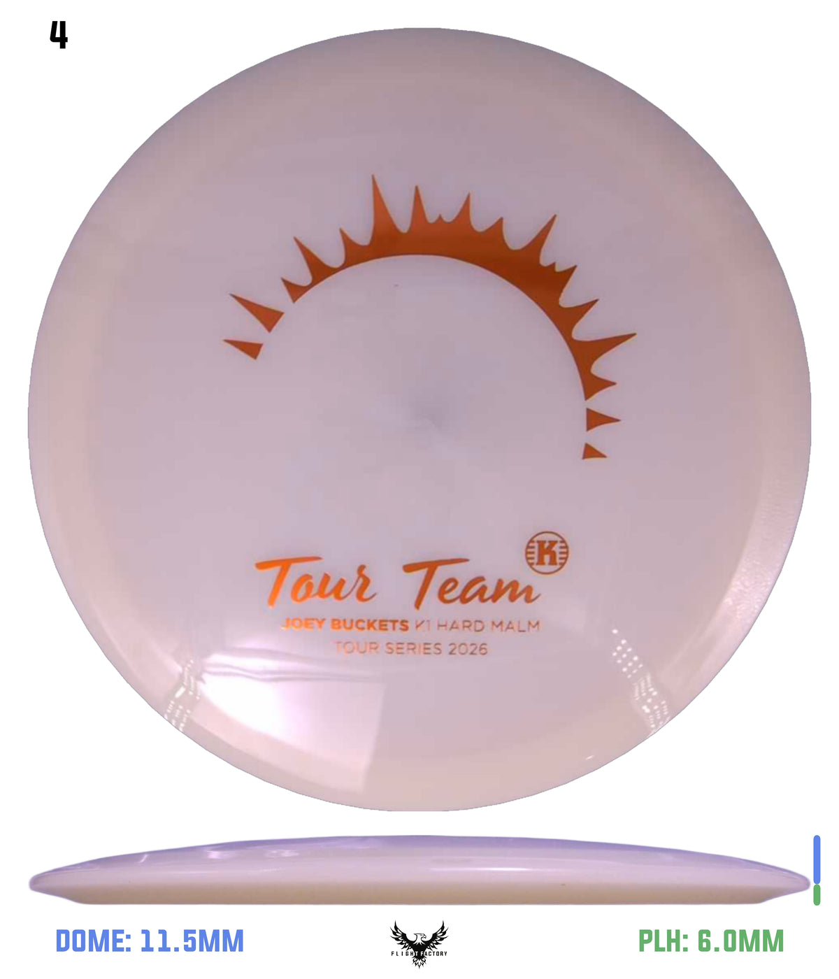 Kastaplast K1 Hard Glow Malm - Joey Buckets 2026 Tour Series