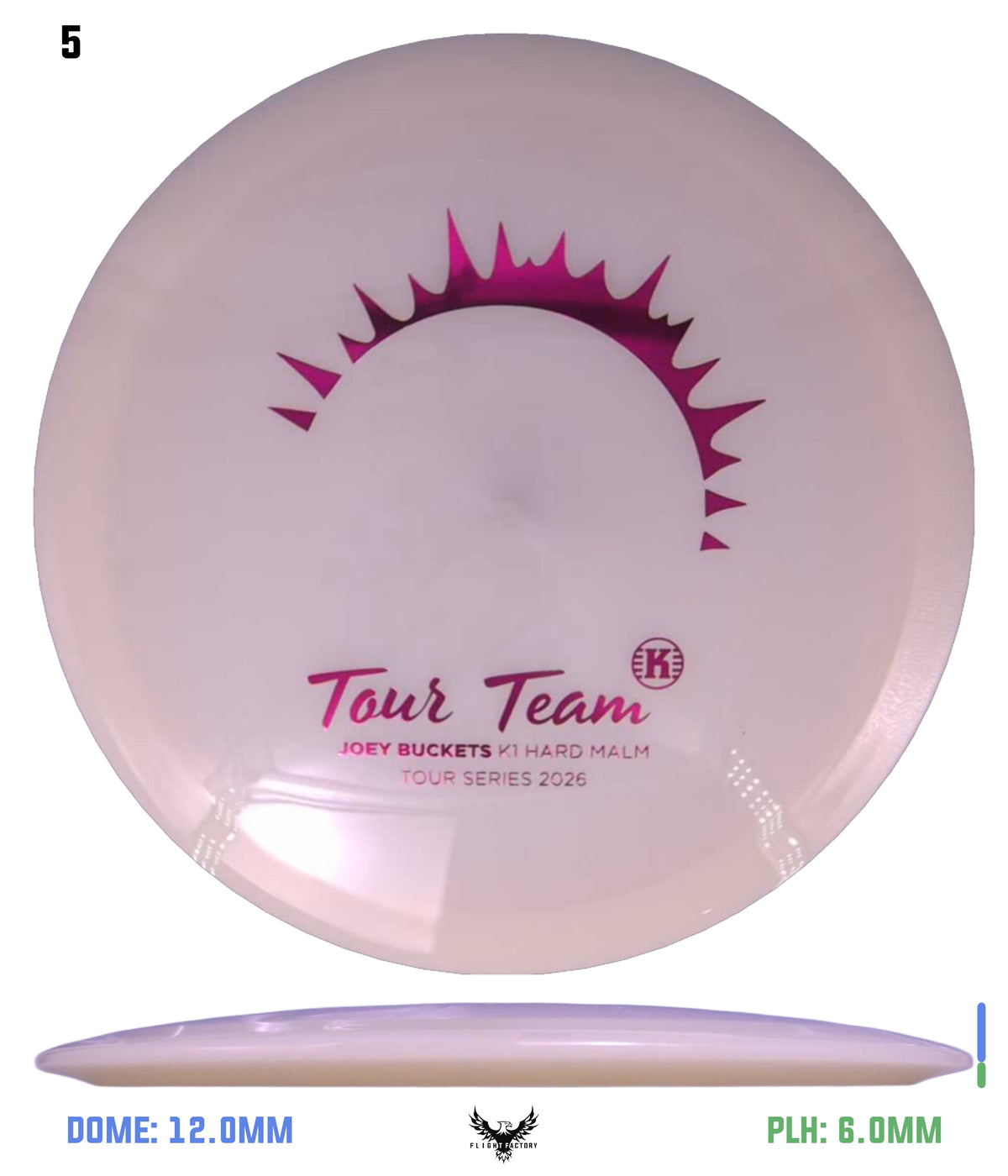 Kastaplast K1 Hard Glow Malm - Joey Buckets 2026 Tour Series