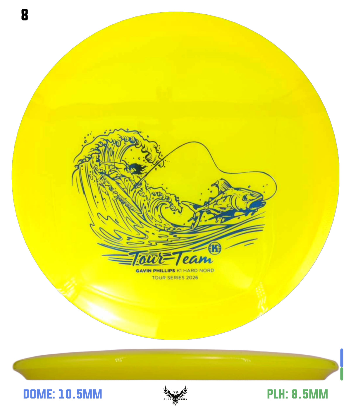 Kastaplast K1 Hard Nord - Gavin Phillips 2026 Tour Series