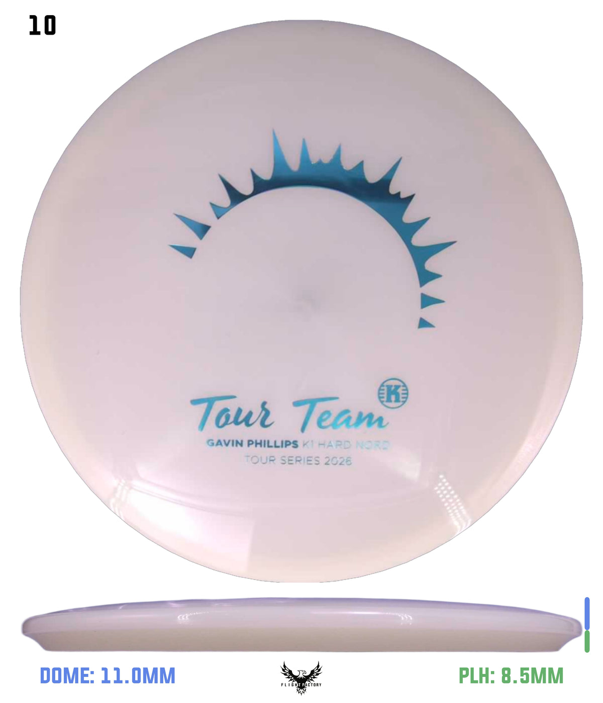 Kastaplast K1 Hard Glow Nord - Gavin Phillips 2026 Tour Series