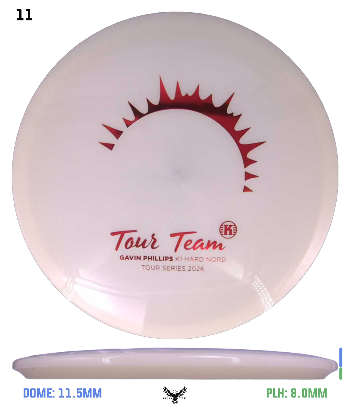Kastaplast K1 Hard Glow Nord - Gavin Phillips 2026 Tour Series