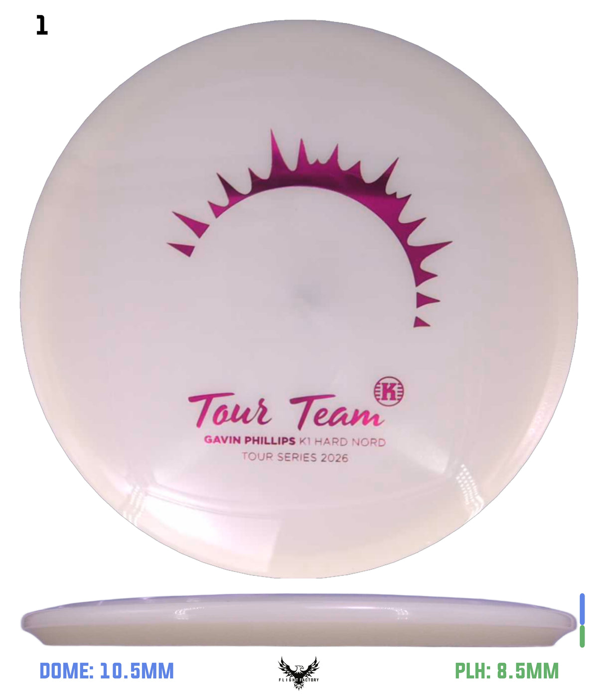 Kastaplast K1 Hard Glow Nord - Gavin Phillips 2026 Tour Series