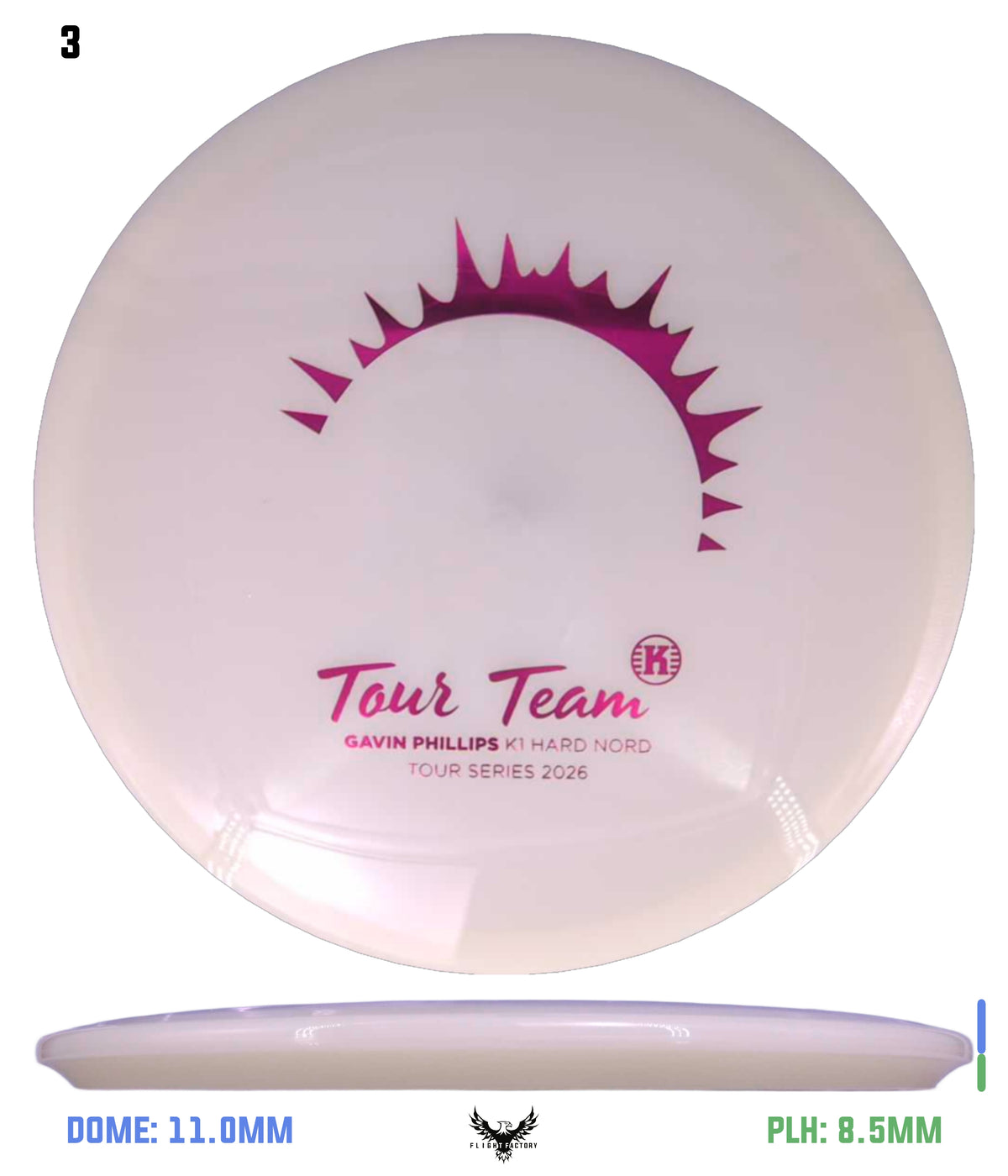 Kastaplast K1 Hard Glow Nord - Gavin Phillips 2026 Tour Series