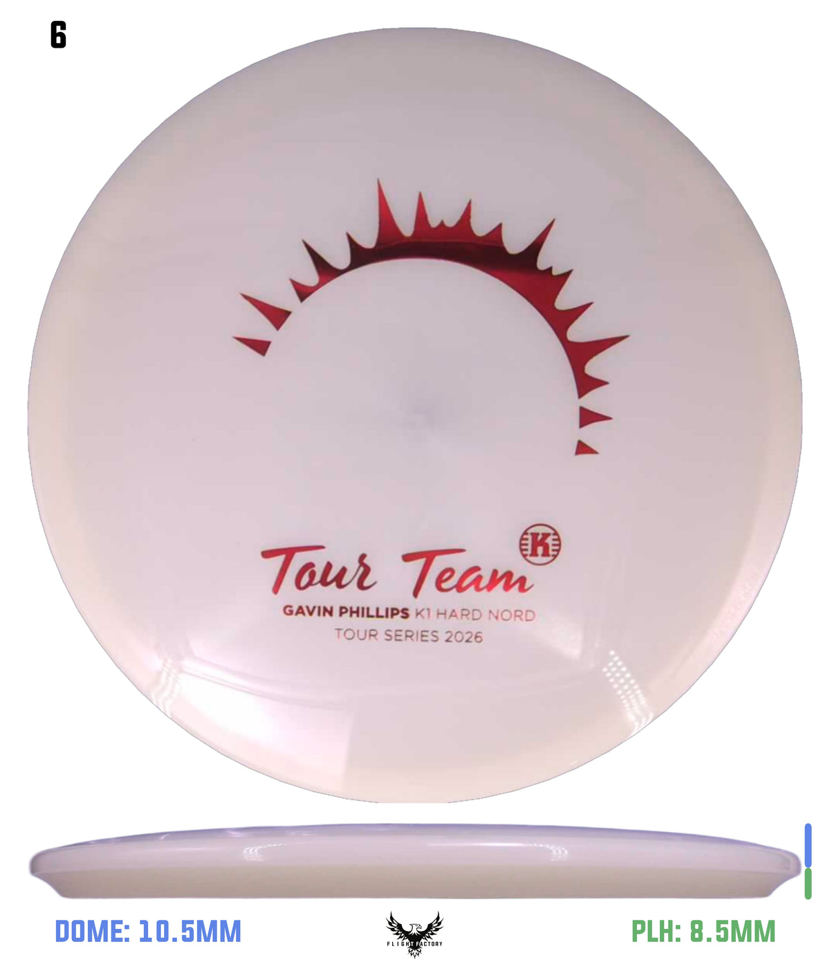 Kastaplast K1 Hard Glow Nord - Gavin Phillips 2026 Tour Series