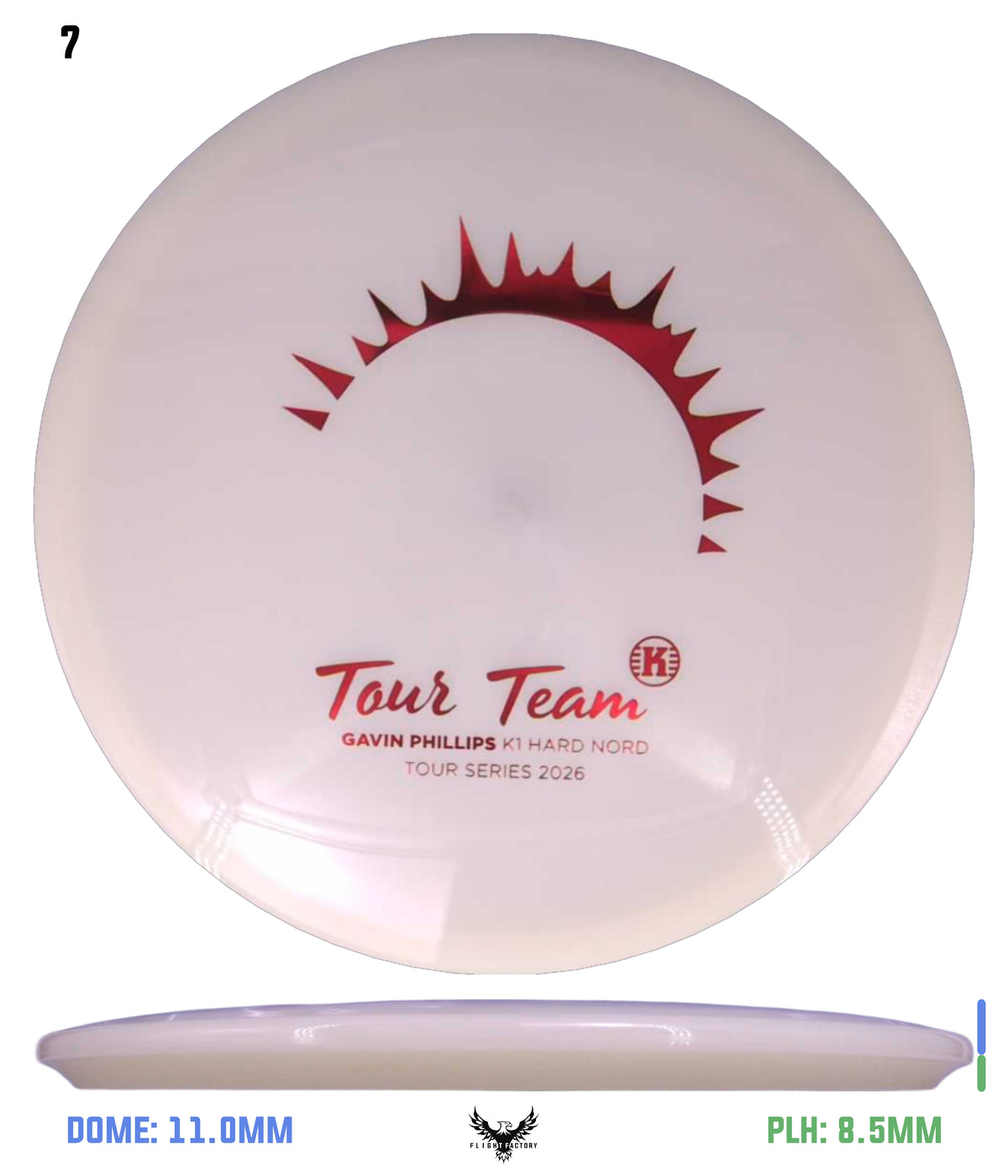 Kastaplast K1 Hard Glow Nord - Gavin Phillips 2026 Tour Series