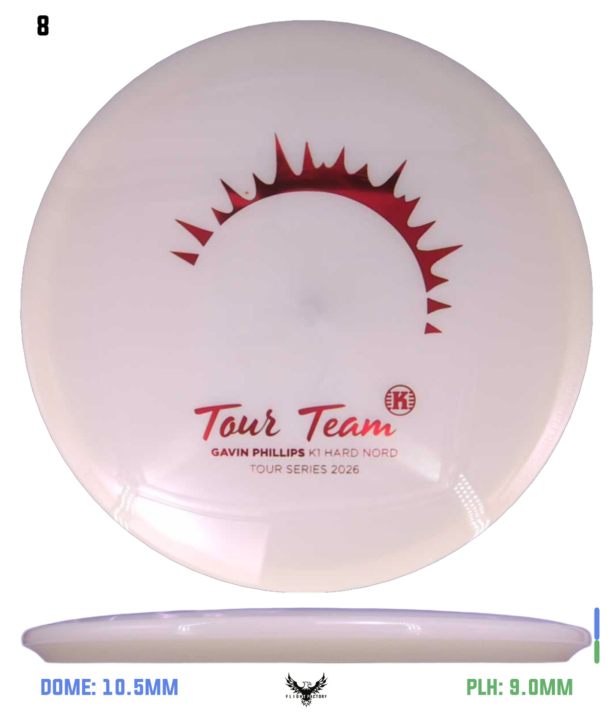 Kastaplast K1 Hard Glow Nord - Gavin Phillips 2026 Tour Series